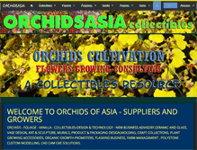 Tablet Screenshot of orchidsasia.com